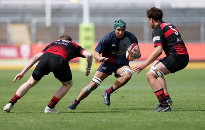 050525 - Cardiff Quins v Llanishen - U18 Bowl Final - Boys U18s Finals Day - Ellis Dawkins of Cardiff Quins 