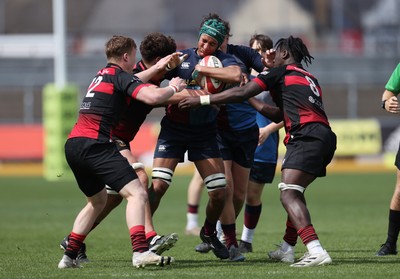 050525 - Cardiff Quins v Llanishen - U18 Bowl Final - Boys U18s Finals Day - Ellis Dawkins of Cardiff Quins 