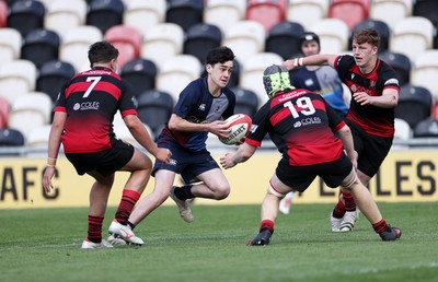 050525 - Cardiff Quins v Llanishen - U18 Bowl Final - Boys U18s Finals Day - Tyler Dean of Cardiff Quins 