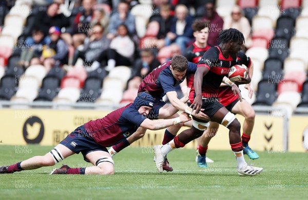 050525 - Cardiff Quins v Llanishen - U18 Bowl Final - Boys U18s Finals Day - Ben Bora of Llanishen 