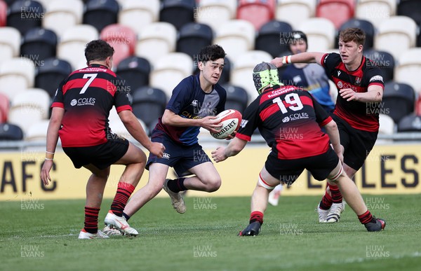 050525 - Cardiff Quins v Llanishen - U18 Bowl Final - Boys U18s Finals Day - Tyler Dean of Cardiff Quins 
