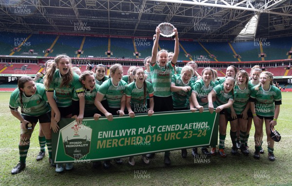 230324 - Cardiff Quins v Taf Valley Tigers, Girls, WRU National Finals, Girls U16 Plate Final
