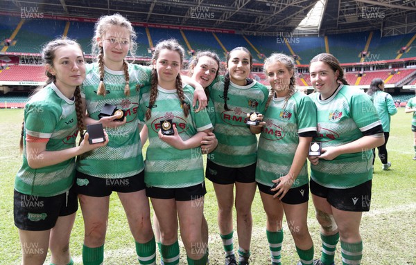 230324 - Cardiff Quins v Taf Valley Tigers, Girls, WRU National Finals, Girls U16 Plate Final