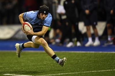 180925 - Cardiff RFC v Carmarthen Quins - Super Rygbi Cymru - Rhys Cummings of Cardiff