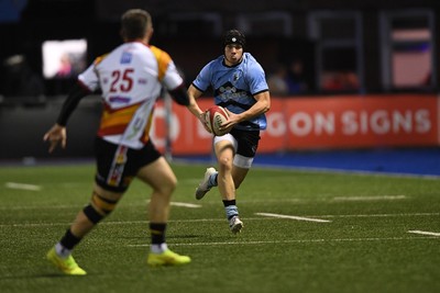 180925 - Cardiff RFC v Carmarthen Quins - Super Rygbi Cymru - Rhys Cummings of Cardiff
