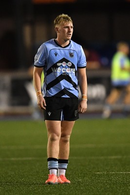 180925 - Cardiff RFC v Carmarthen Quins - Super Rygbi Cymru - Lloyd Lucas of Cardiff