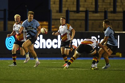 180925 - Cardiff RFC v Carmarthen Quins - Super Rygbi Cymru - Jason Harries of Cardiff