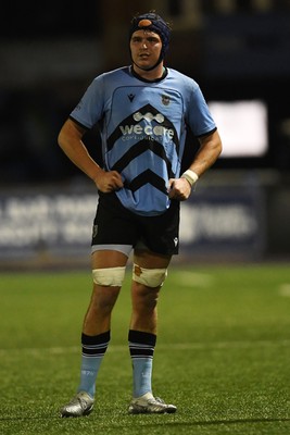 180925 - Cardiff RFC v Carmarthen Quins - Super Rygbi Cymru - Ethan Phillips of Cardiff