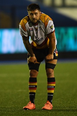 180925 - Cardiff RFC v Carmarthen Quins - Super Rygbi Cymru - Sam O’Connor of Carmarthen