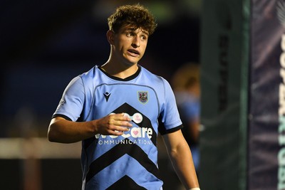 180925 - Cardiff RFC v Carmarthen Quins - Super Rygbi Cymru - Ieuan Davies of Cardiff