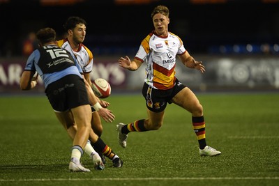 180925 - Cardiff RFC v Carmarthen Quins - Super Rygbi Cymru - Thomas Williams of Carmarthen