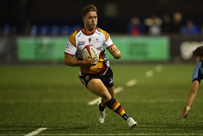 180925 - Cardiff RFC v Carmarthen Quins - Super Rygbi Cymru - Thomas Williams of Carmarthen