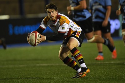 180925 - Cardiff RFC v Carmarthen Quins - Super Rygbi Cymru - Rhodri Davies of Carmarthen