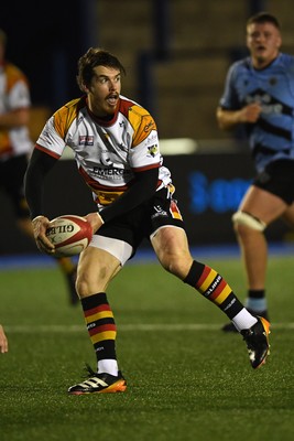 180925 - Cardiff RFC v Carmarthen Quins - Super Rygbi Cymru - Rhodri Davies of Carmarthen
