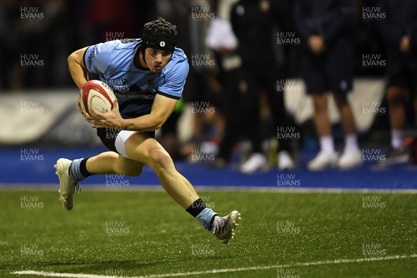 180925 - Cardiff RFC v Carmarthen Quins - Super Rygbi Cymru - Rhys Cummings of Cardiff