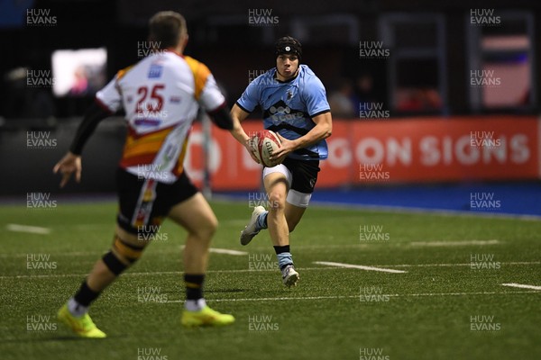 180925 - Cardiff RFC v Carmarthen Quins - Super Rygbi Cymru - Rhys Cummings of Cardiff