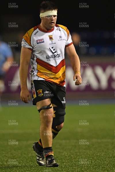 180925 - Cardiff RFC v Carmarthen Quins - Super Rygbi Cymru - Lewys Millin of Carmarthen
