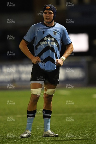 180925 - Cardiff RFC v Carmarthen Quins - Super Rygbi Cymru - Ethan Phillips of Cardiff