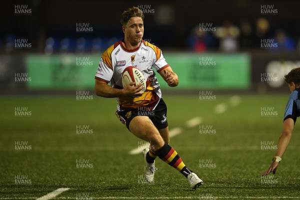 180925 - Cardiff RFC v Carmarthen Quins - Super Rygbi Cymru - Thomas Williams of Carmarthen