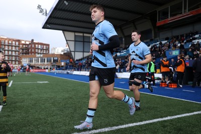 011125 - Cardiff RFC v Llandovery RFC - Super Rygbi Cymru - Steffan Emanuel of Cardiff 