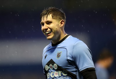 011125 - Cardiff RFC v Llandovery RFC - Super Rygbi Cymru - Steffan Emanuel of Cardiff 