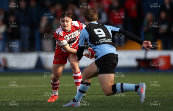011125 - Cardiff RFC v Llandovery RFC - Super Rygbi Cymru - Steffan-Jac Jones of Llandovery 