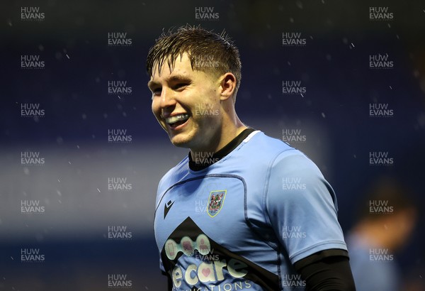 011125 - Cardiff RFC v Llandovery RFC - Super Rygbi Cymru - Steffan Emanuel of Cardiff 