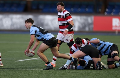 251025 - Cardiff RFC v Pontypool RFC - Super Rygbi Cymru - Sion Davies of Cardiff