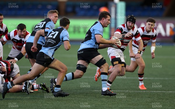 251025 - Cardiff RFC v Pontypool RFC - Super Rygbi Cymru - Alex Ward of Cardiff