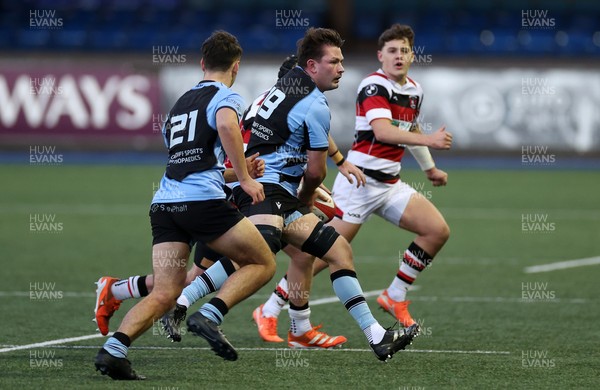 251025 - Cardiff RFC v Pontypool RFC - Super Rygbi Cymru - Alex Ward of Cardiff