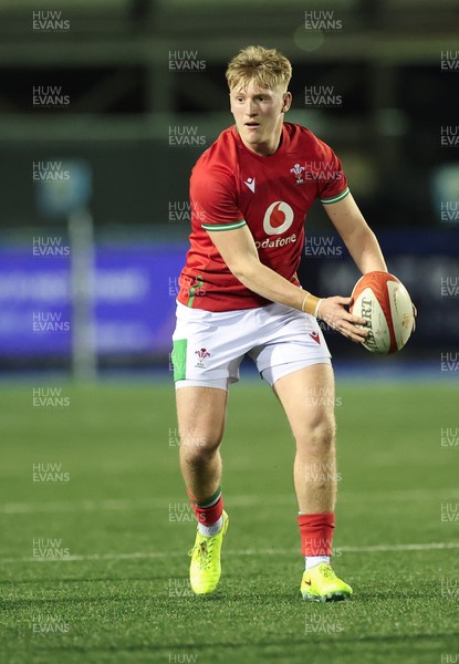160126 - Cardiff RFC v Wales U20, Friendly match - Lloyd Lucas of Wales