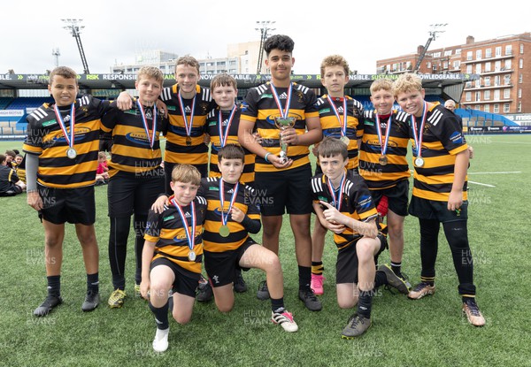 270823 - Cardiff Rugby Community Sevens Tournament - St Albans RFC winners of the U13 Cup Final