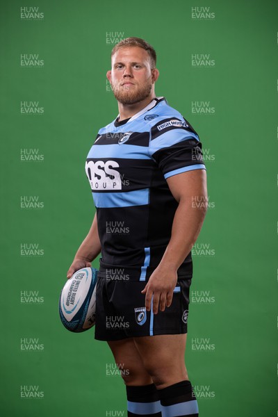 300822 - Cardiff Rugby Squad Portraits - Corey Domachowski