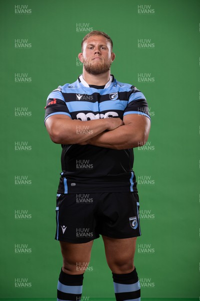 300822 - Cardiff Rugby Squad Portraits - Corey Domachowski