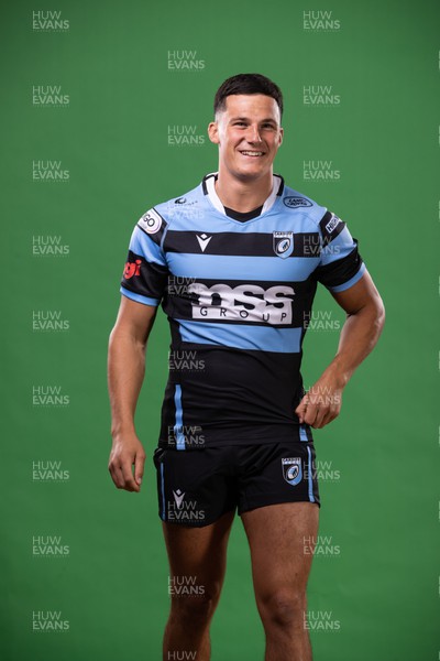 300822 - Cardiff Rugby Squad Portraits - Ellis Bevan