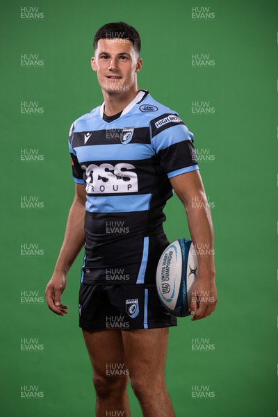 300822 - Cardiff Rugby Squad Portraits - Ellis Bevan