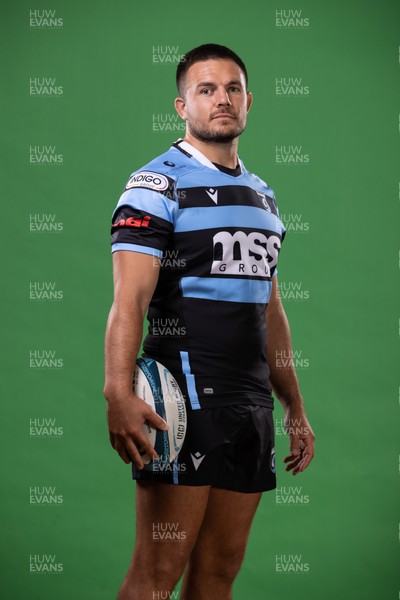 300822 - Cardiff Rugby Squad Portraits - Ellis Jenkins