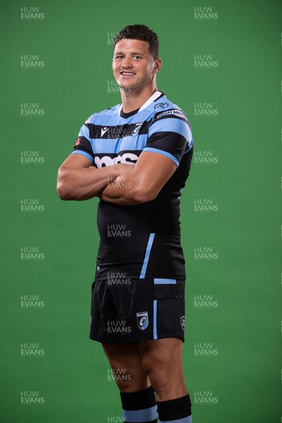 300822 - Cardiff Rugby Squad Portraits - James Botham