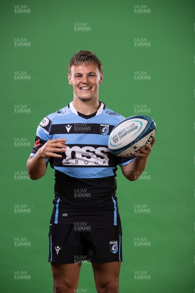 300822 - Cardiff Rugby Squad Portraits - Jarrod Evans