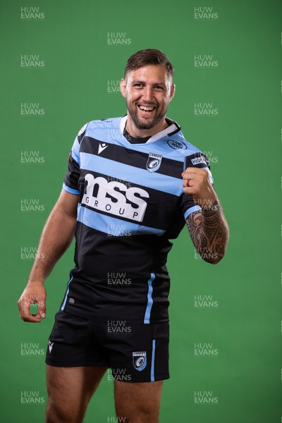 300822 - Cardiff Rugby Squad Portraits - Josh Turnbull