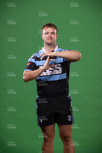 300822 - Cardiff Rugby Squad Portraits - Kristian Dacey