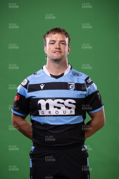 300822 - Cardiff Rugby Squad Portraits - Kristian Dacey