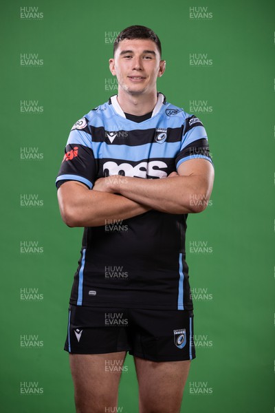 300822 - Cardiff Rugby Squad Portraits - Seb Davies