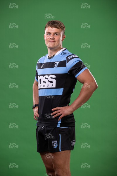 300822 - Cardiff Rugby Squad Portraits - Shane Lewis-Hughes