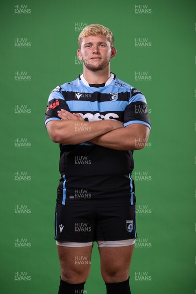 300822 - Cardiff Rugby Squad Portraits - Will Davies-King