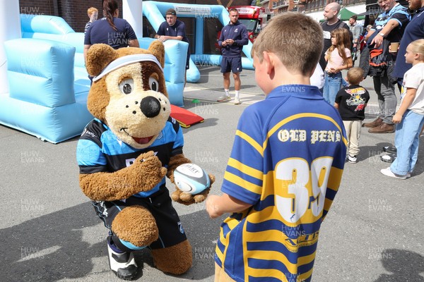 060925 - Cardiff Rugby v Richmond - Preseason Friendly - Cardiff Rugby hosts the annual Summerfest for fans and supporters of all ages before the game
