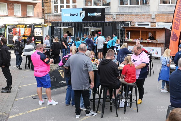060925 - Cardiff Rugby v Richmond - Preseason Friendly - Cardiff Rugby hosts the annual Summerfest for fans and supporters of all ages before the game