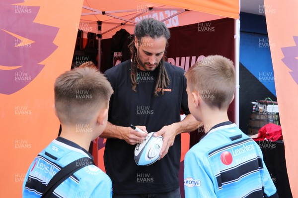 060925 - Cardiff Rugby v Richmond - Preseason Friendly - Cardiff Rugby hosts the annual Summerfest for fans and supporters of all ages before the game