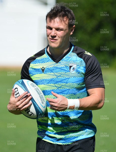 150322 - Cardiff Rugby Training, South African College High School, Cape Town - Jarrod Evans