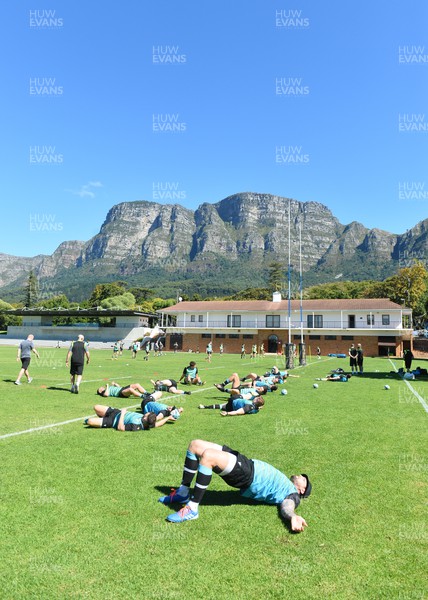 150322 - Cardiff Rugby Training, South African College High School, Cape Town - Josh Turnbull